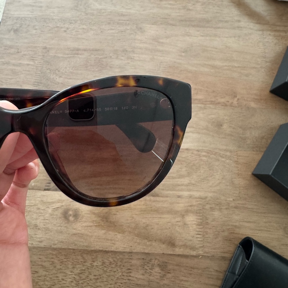 Chanel Oversized Cat Eye Sunglasses - Picture 11 of 14